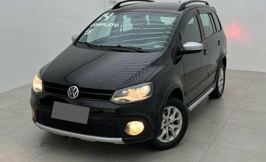 VOLKSWAGEN SPACE CROSS 1.6 MI 8V FLEX 4P MANUAL ANO 2014 COR PRETO