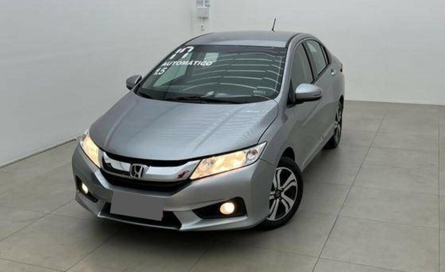 HONDA CITY 1.5 EXL 16V FLEX 4P AUTOMÁTICO ANO 2017 COR PRATA