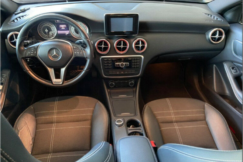 MERCEDES CLASSE A 1.6 200 TURBO STYLE GASOLINA 4P AUTOMATIZADO ANO 2014 COR BRANCO