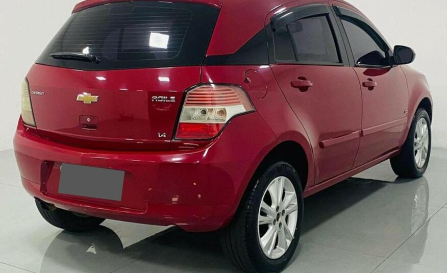 CHEVROLET AGILE 1.4 MPFI LTZ 8V FLEX 4P MANUAL  ANO 2014 COR VERMELHO