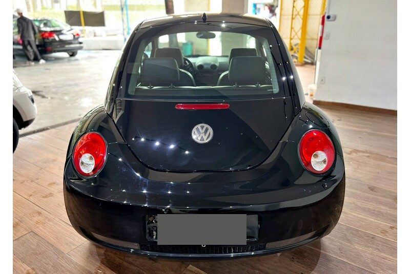 VOLKSWAGEN NEW BEETLE 2.0 MI 8V GASOLINA 2P MANUAL ANO 2008 COR PRETO